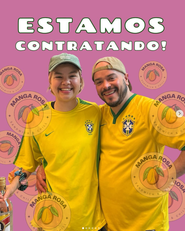Estamos a recrutar no Manga Rosa!